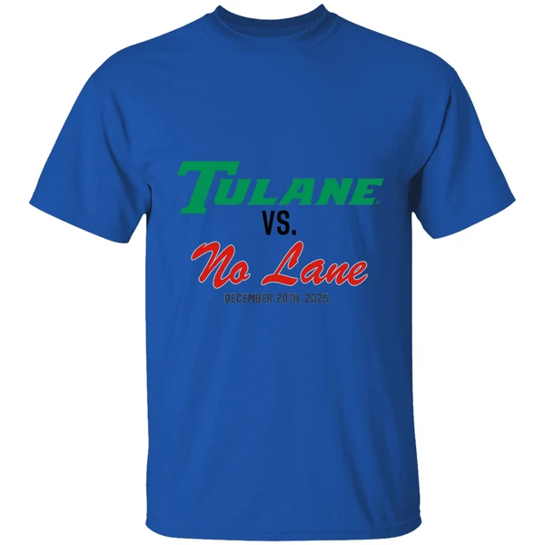 Tulane Green Wave Vs No Lane December 20th 2025 Shirt - Image 5