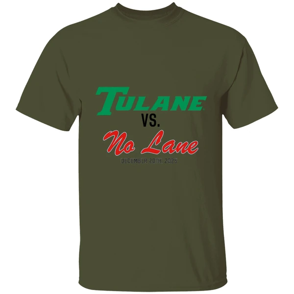 Tulane Green Wave Vs No Lane December 20th 2025 Shirt - Image 9