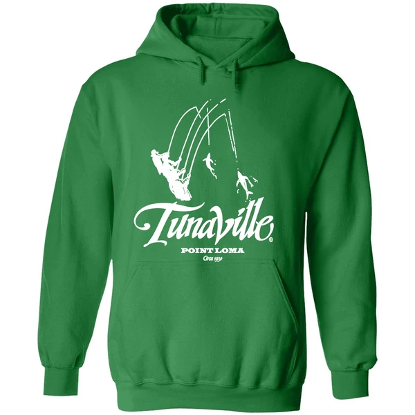 Tunaville Point Loma Circa 1930 Hoodie - Image 2