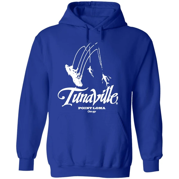 Tunaville Point Loma Circa 1930 Hoodie - Image 7