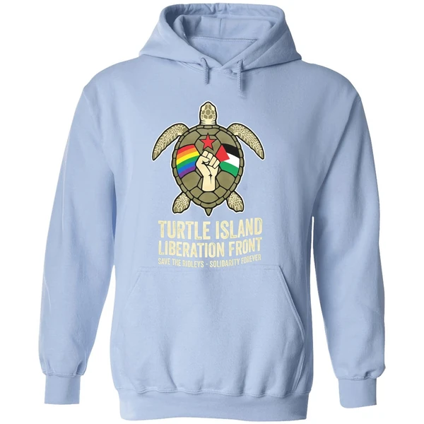 Turtle Island Liberation Front Hoodie - Image 4