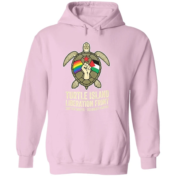 Turtle Island Liberation Front Hoodie - Image 5