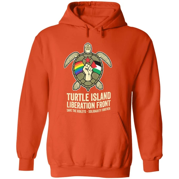 Turtle Island Liberation Front Hoodie - Image 6