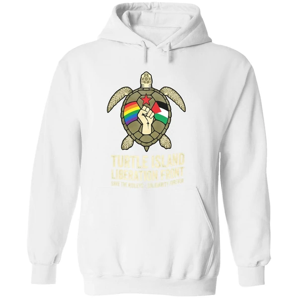 Turtle Island Liberation Front Hoodie - Image 8