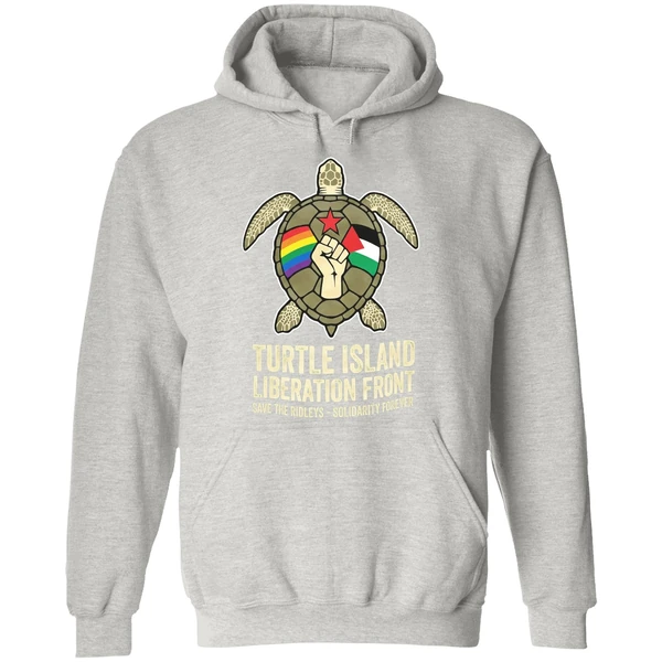 Turtle Island Liberation Front Hoodie - Image 9