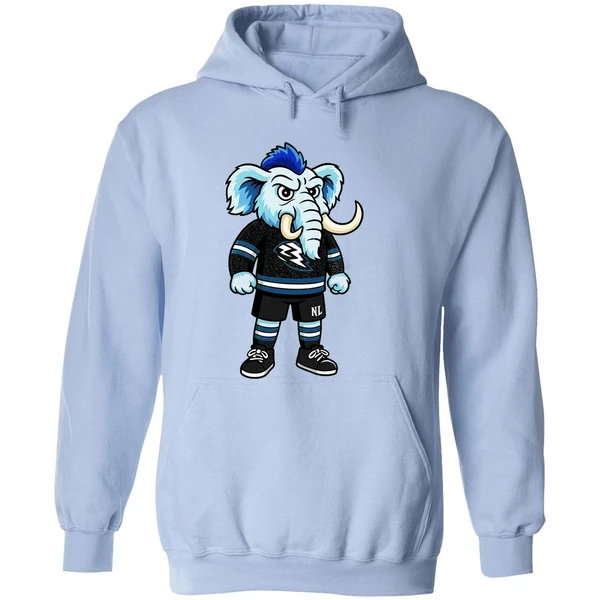 Tusky The Utah Mammoth Mascot Cartoon Nhl Hoodie - Image 4