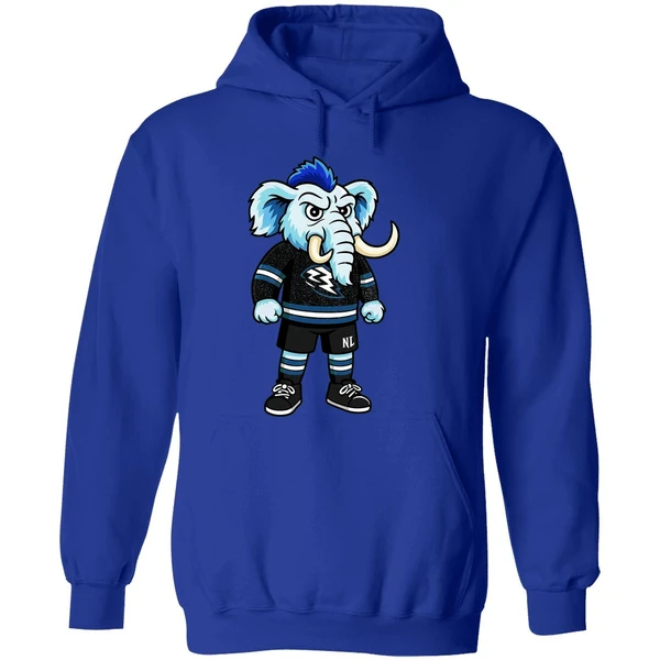 Tusky The Utah Mammoth Mascot Cartoon Nhl Hoodie - Image 7