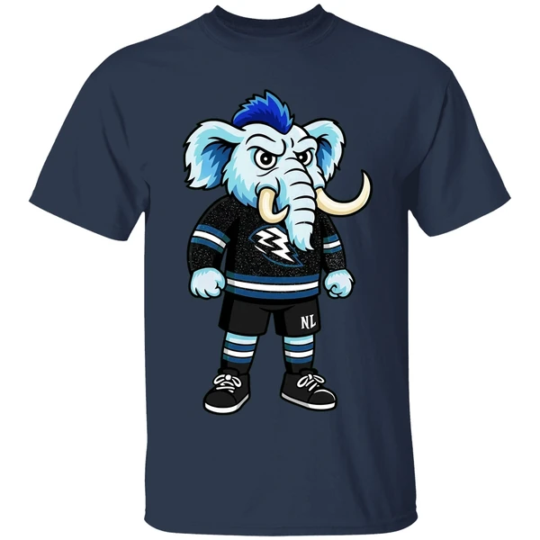 Tusky The Utah Mammoth Mascot Cartoon Nhl Shirt - Image 5