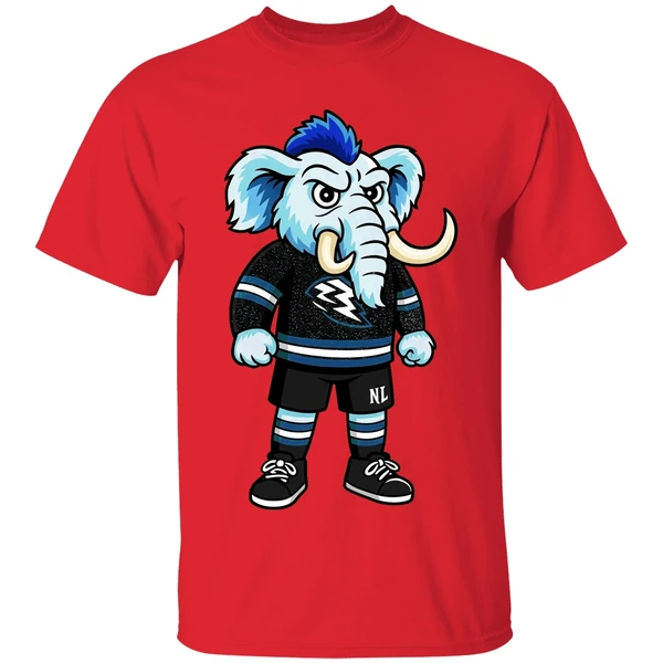 Tusky The Utah Mammoth Mascot Cartoon Nhl Shirt - Image 7