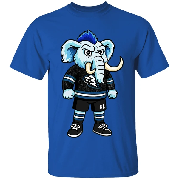 Tusky The Utah Mammoth Mascot Cartoon Nhl Shirt - Image 8