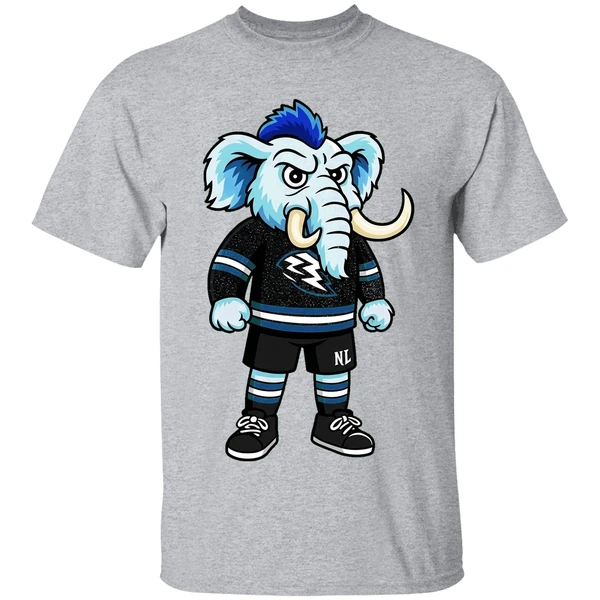 Tusky The Utah Mammoth Mascot Cartoon Nhl Shirt - Image 9