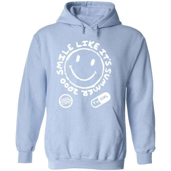 Tv Girl George Clanton Smile Like Its Summer 2000 Medicine Hoodie - Image 4