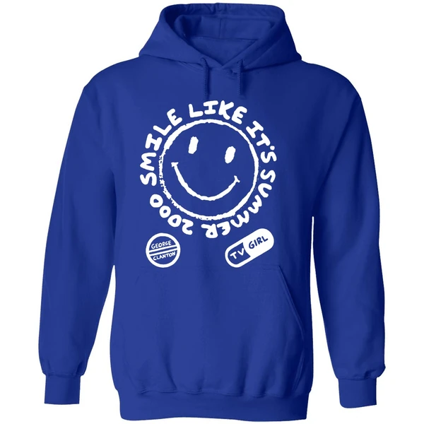 Tv Girl George Clanton Smile Like Its Summer 2000 Medicine Hoodie - Image 7