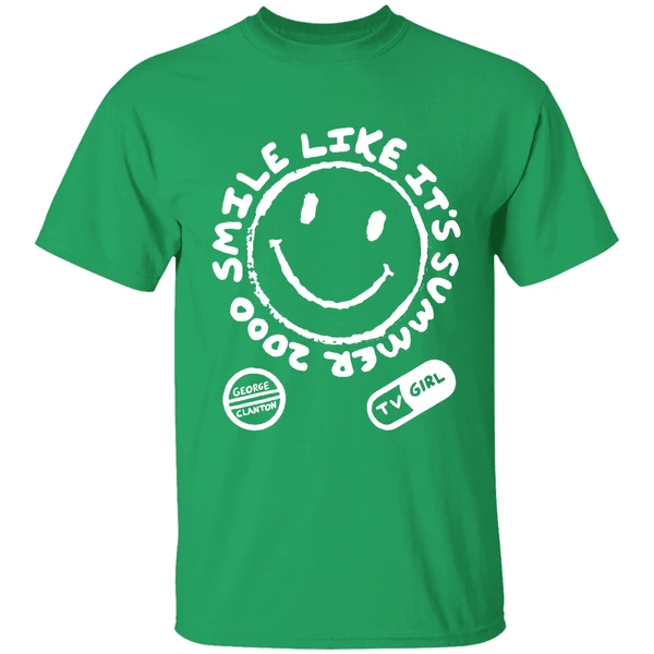Tv Girl George Clanton Smile Like Its Summer 2000 Medicine Shirt - Image 2