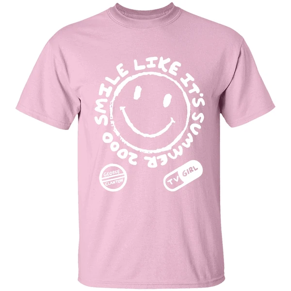 Tv Girl George Clanton Smile Like Its Summer 2000 Medicine Shirt - Image 3