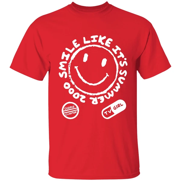 Tv Girl George Clanton Smile Like Its Summer 2000 Medicine Shirt - Image 7