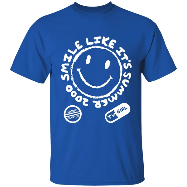 Tv Girl George Clanton Smile Like Its Summer 2000 Medicine Shirt - Image 8