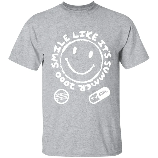 Tv Girl George Clanton Smile Like Its Summer 2000 Medicine Shirt - Image 9