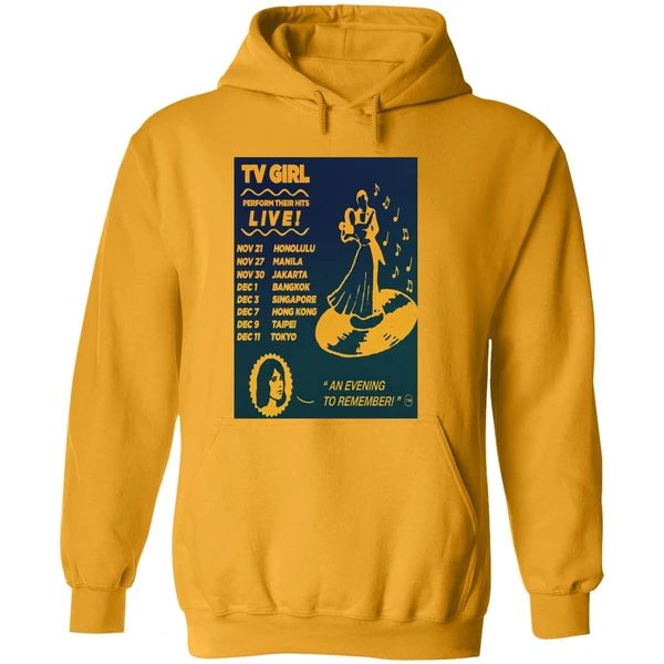Tv Girl November December 2025 Tour 2025 Poster Hoodie