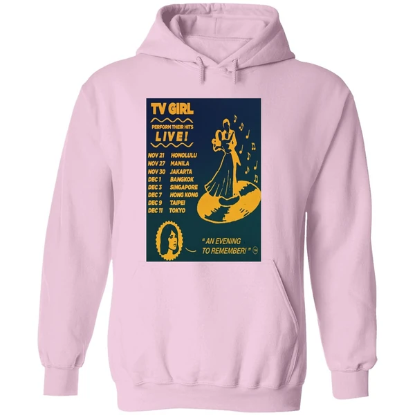 Tv Girl November December 2025 Tour 2025 Poster Hoodie - Image 5