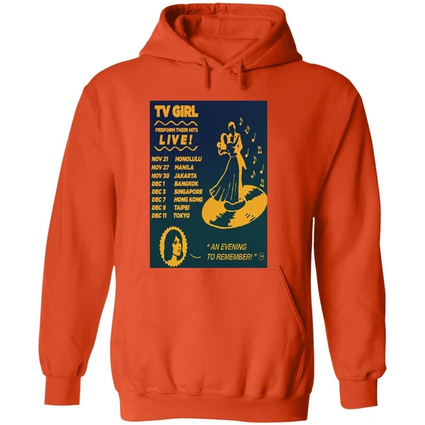Tv Girl November December 2025 Tour 2025 Poster Hoodie - Image 6