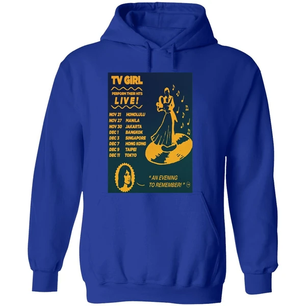 Tv Girl November December 2025 Tour 2025 Poster Hoodie - Image 7