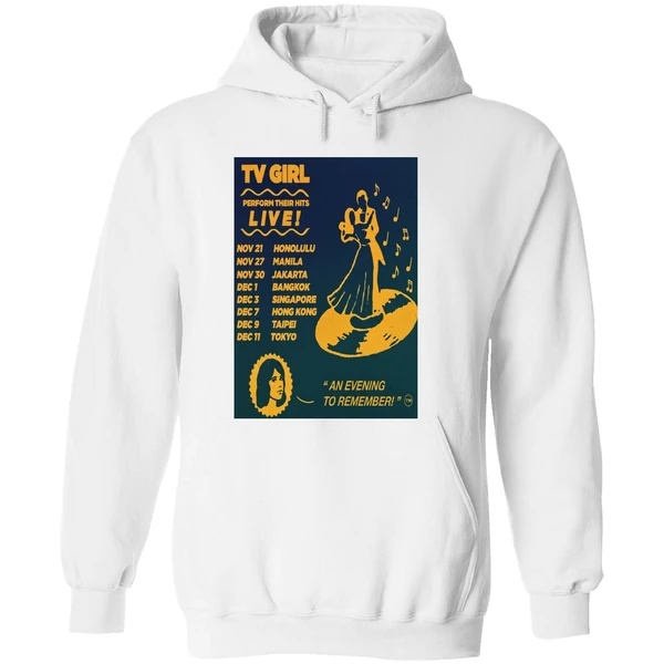 Tv Girl November December 2025 Tour 2025 Poster Hoodie - Image 8