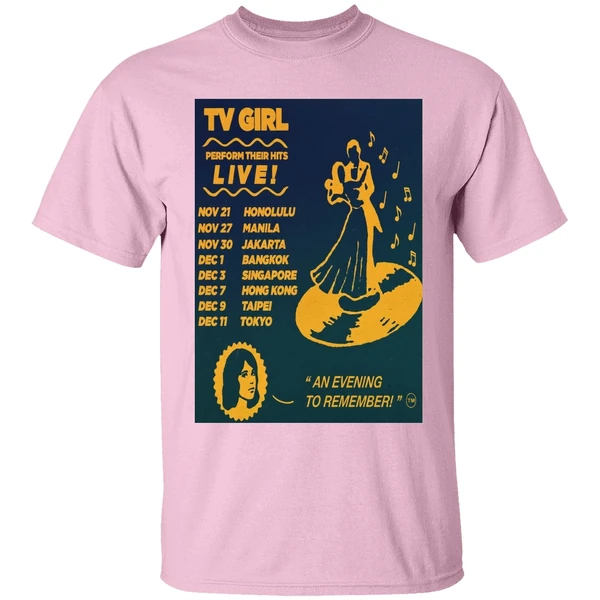 Tv Girl November December 2025 Tour 2025 Poster Shirt - Image 2