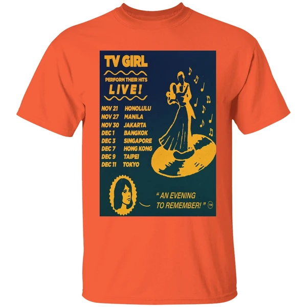 Tv Girl November December 2025 Tour 2025 Poster Shirt - Image 3
