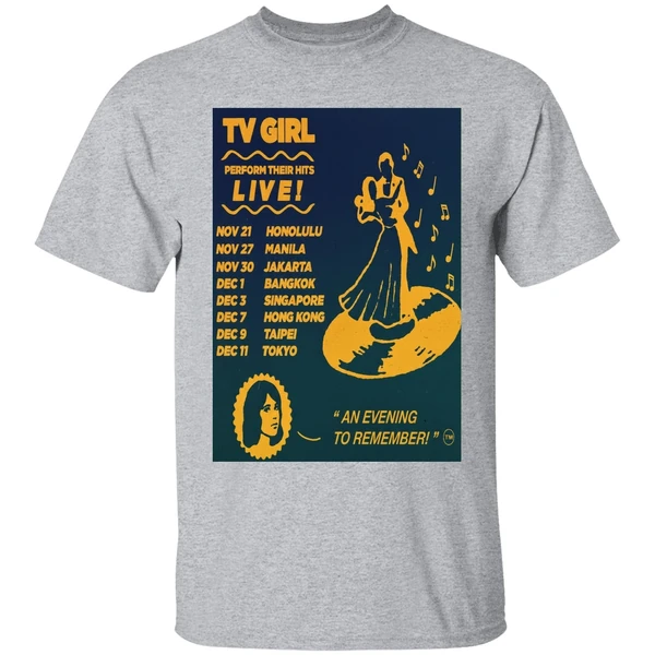 Tv Girl November December 2025 Tour 2025 Poster Shirt - Image 6