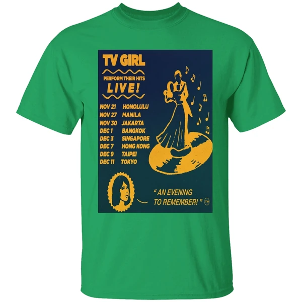 Tv Girl November December 2025 Tour 2025 Poster Shirt - Image 8