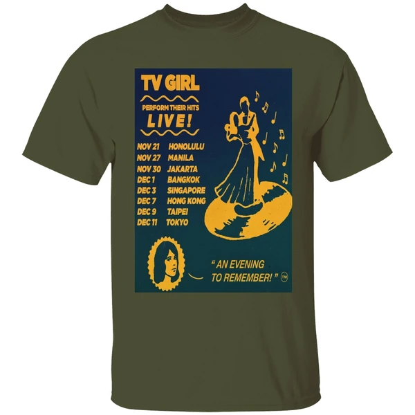 Tv Girl November December 2025 Tour 2025 Poster Shirt - Image 9