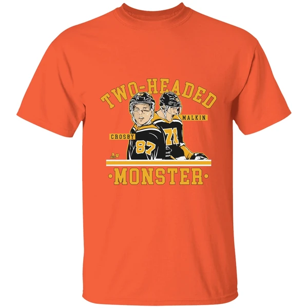 Two Headed Monster Sidney Crosby And Evgeni Malkin Pittsburgh Penguins Shirt - Image 6