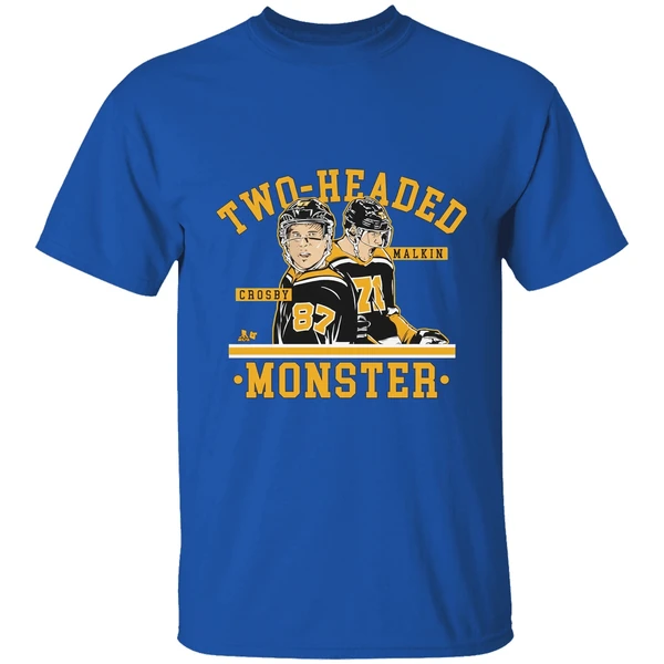 Two Headed Monster Sidney Crosby And Evgeni Malkin Pittsburgh Penguins Shirt - Image 8