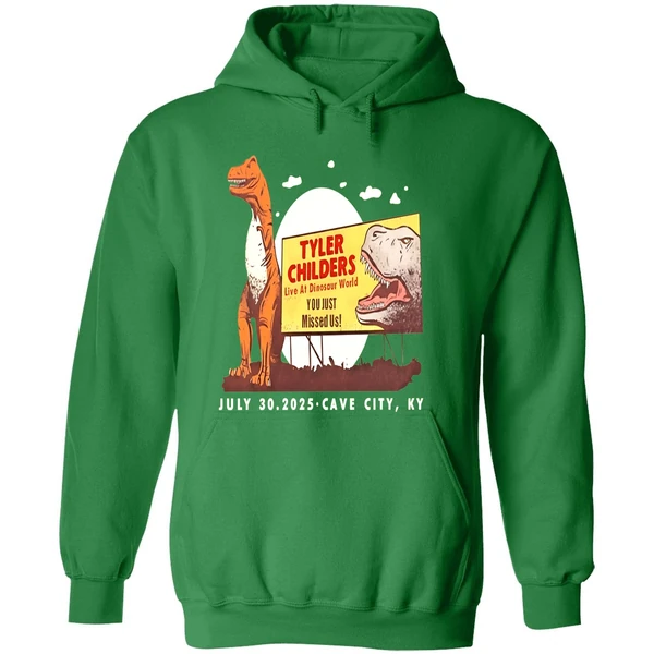 Tyler Childers Live At Dinosaur World Cave City Hoodie - Image 2