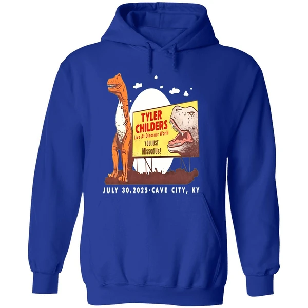 Tyler Childers Live At Dinosaur World Cave City Hoodie - Image 7