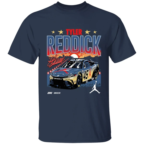 tyler reddick classic ink scheme shirt navy