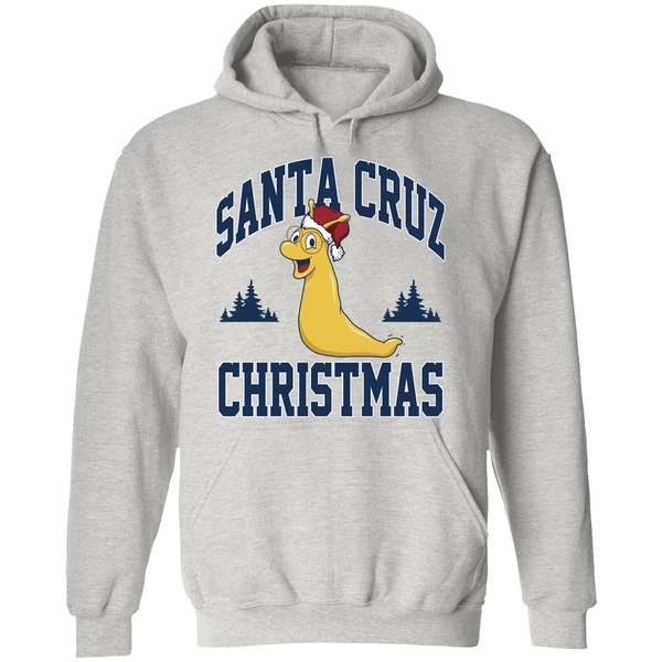 Uc Santa Cruz Christmas Hoodie - Image 9