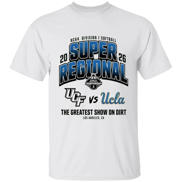 Ucf Knights Vs Ucla Bruins 2026 Ncaa Division I Softball Super Regionals Shirt
