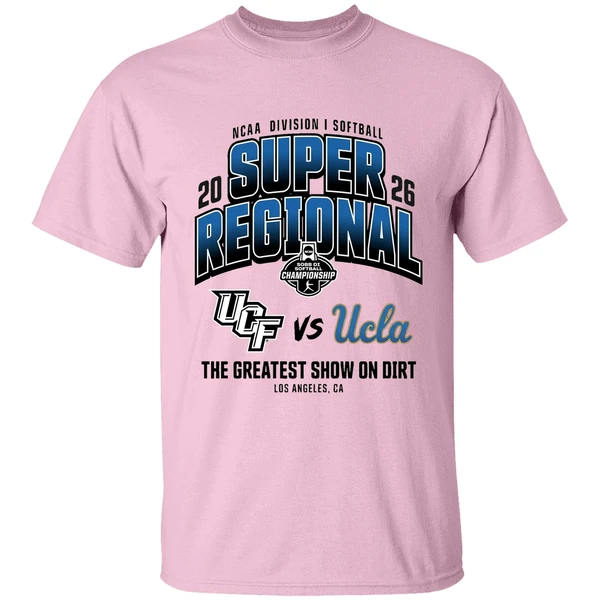 Ucf Knights Vs Ucla Bruins 2026 Ncaa Division I Softball Super Regionals Shirt - Image 2