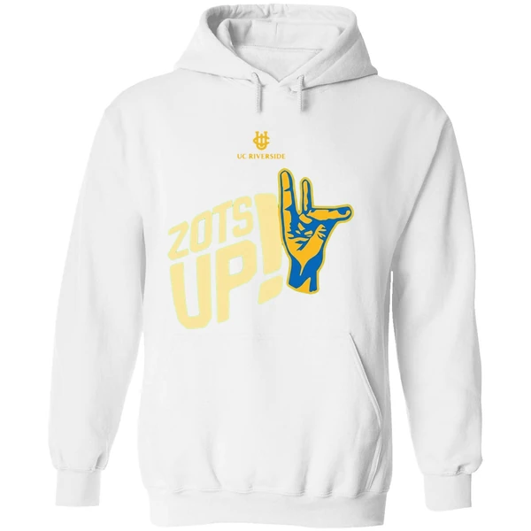 Uci Mens Basketball Zots Up Hand Hoodie - Image 8