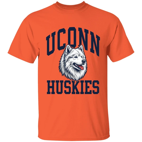 uconn huskies university of connecticut shirt orange