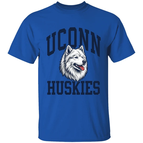 uconn huskies university of connecticut shirt royalblue