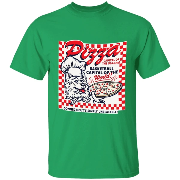 Uconn Pizza Basketball Capital Of The World Shirt - Image 8