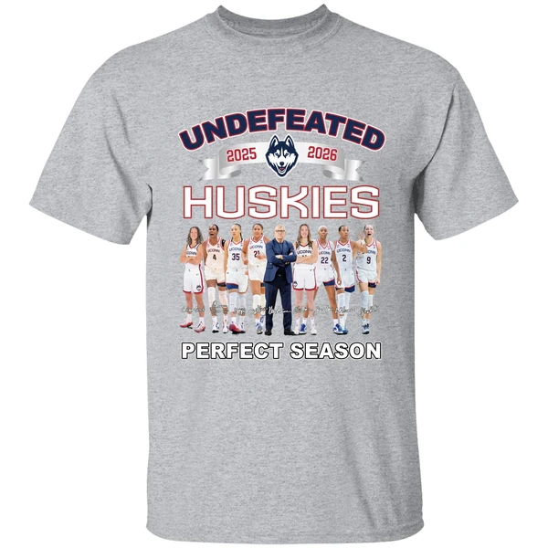 Uconn Womens Basketball Undefeated 2025 26 Perfect Season Shirt - Image 9