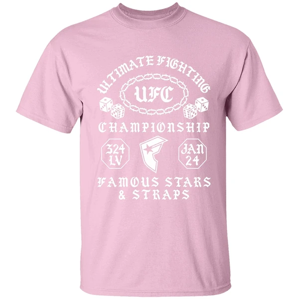 Ufc 324 Famous Stars And Straps Shirt - Image 3