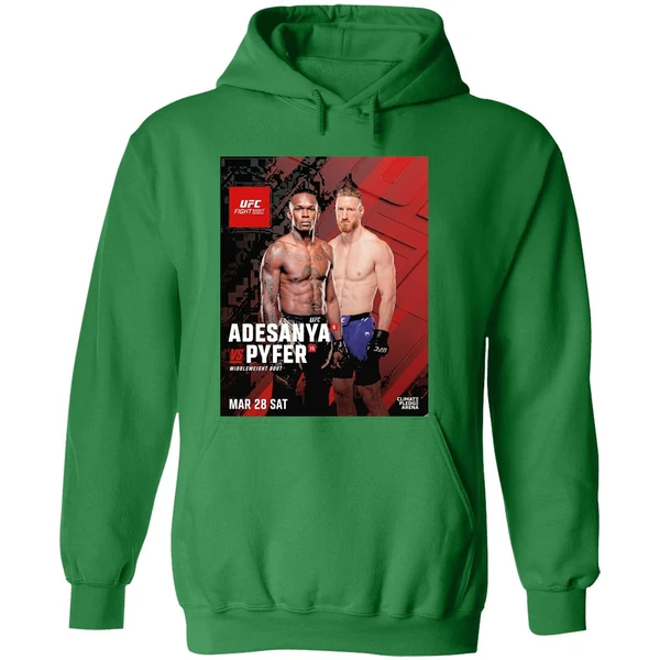 Ufc Fight Night Adesanya Vs Pyfer Middleweight Bout March 28 2026 Hoodie - Image 2
