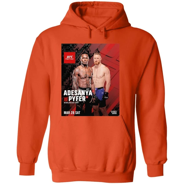 Ufc Fight Night Adesanya Vs Pyfer Middleweight Bout March 28 2026 Hoodie - Image 6