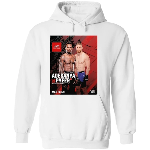 Ufc Fight Night Adesanya Vs Pyfer Middleweight Bout March 28 2026 Hoodie - Image 8