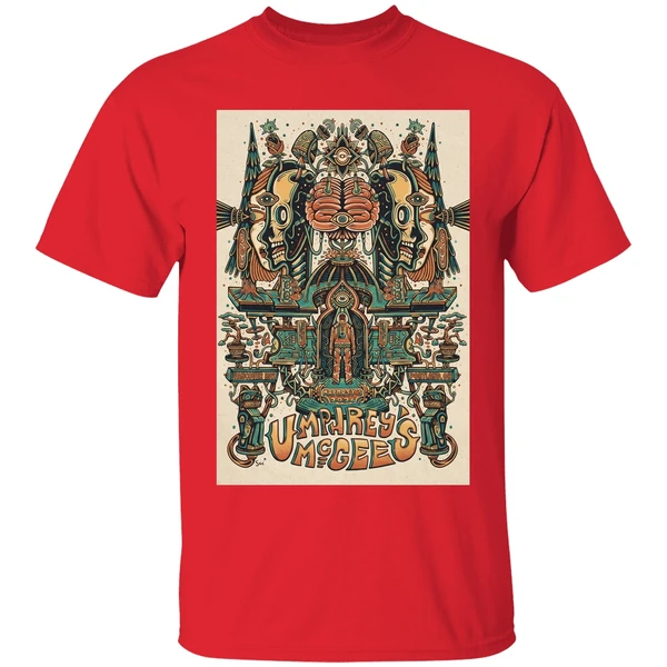 umphreys mcgee portland or on march 17 19 2026 shirt red